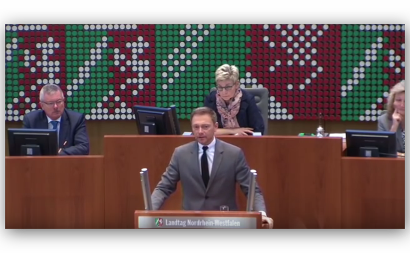 Christian Lindner FDP Landtag NRW